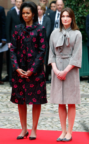 Michelle Obama, Carla Bruni Michelle Obama, Carla Bruni
